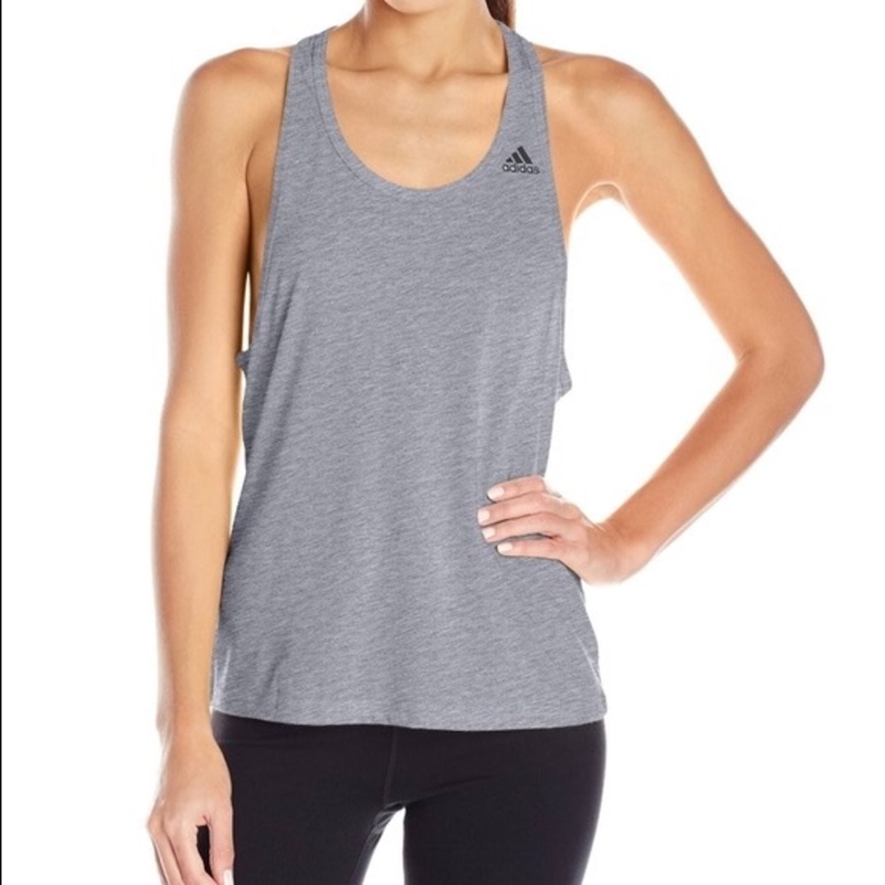 ❤️ Gray adidas tank